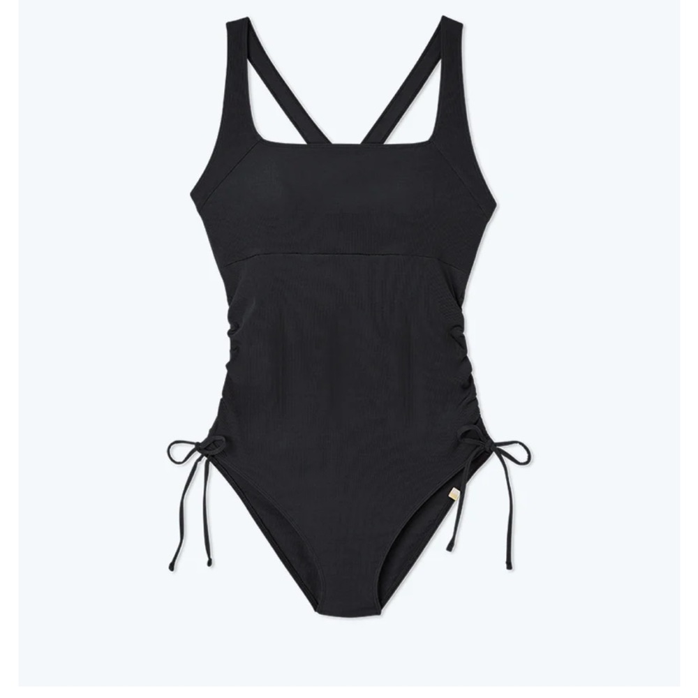 Summersalt Maternity Ribbed Cinched Current Swimsuit